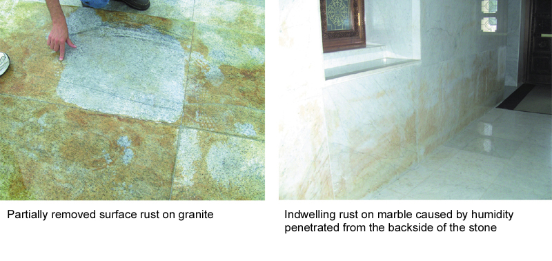 stone natural outdoor problems damage humidity areas solutions